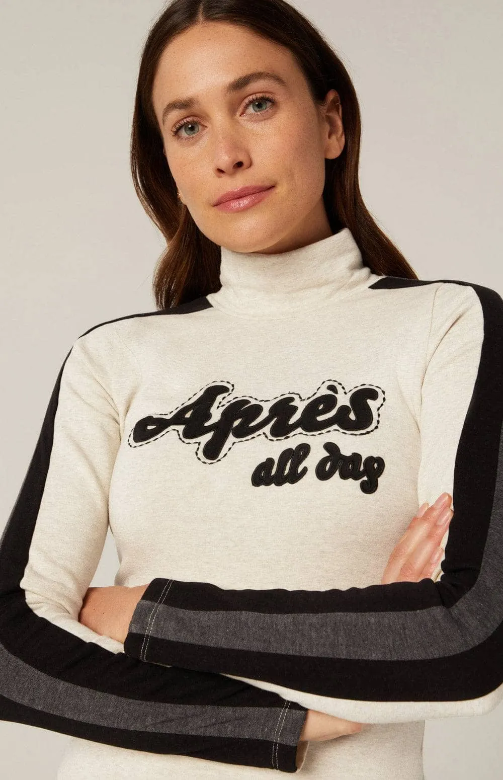 Apres All Day Mockneck | Heather Ivory