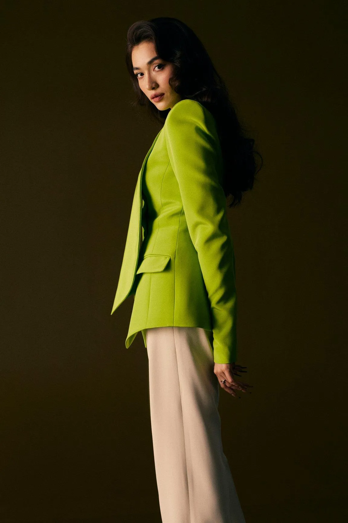 Avocado elegant  Chillton Jacket Blazer - Chili