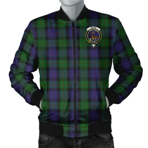 Blair Tartan Bomber Jacket with Family Crest