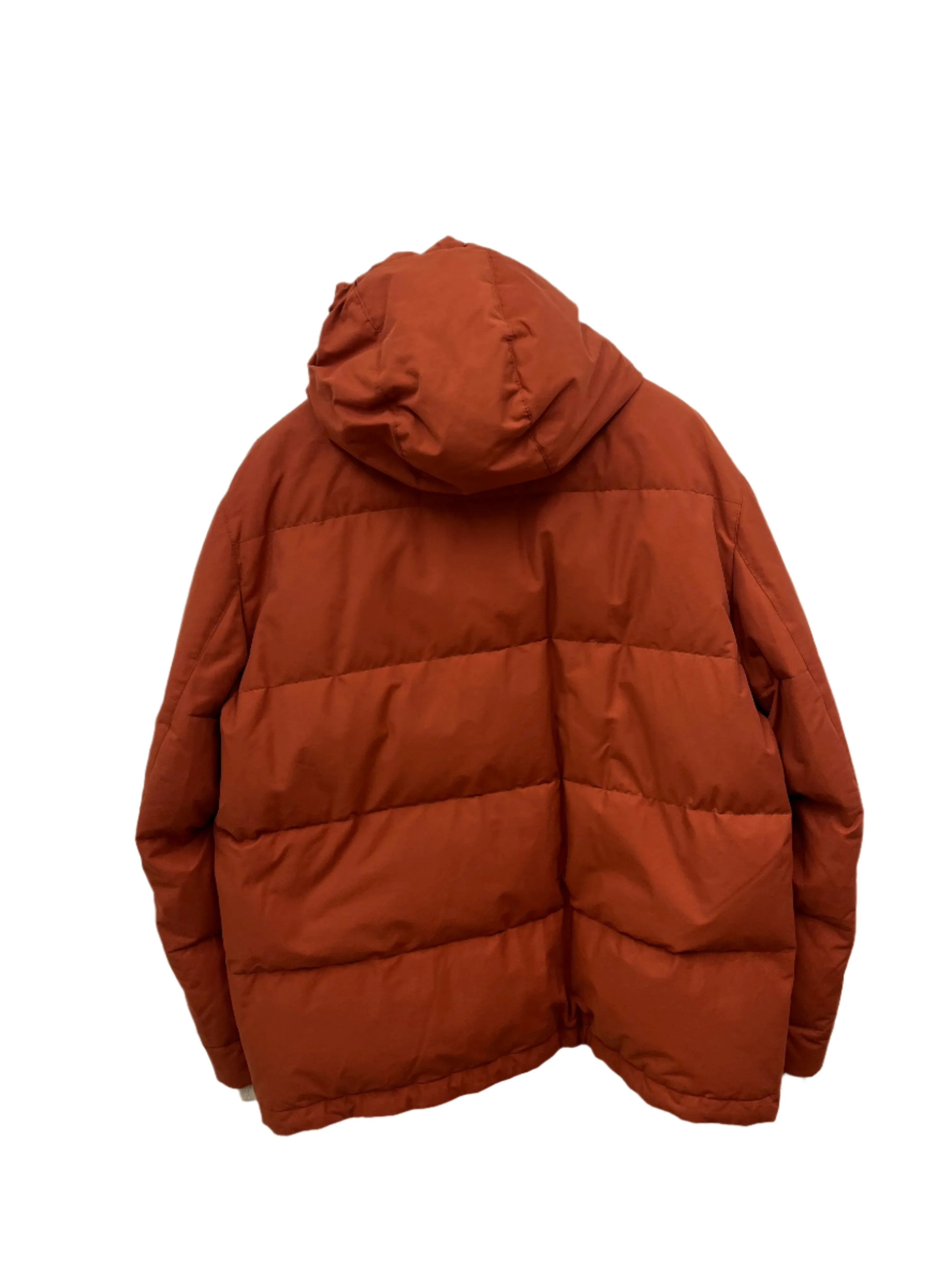 Brunello Cucinelli Mens Puffer Jacket in Carrot