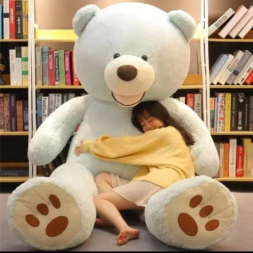 DIY Customizable Giant Teddy Bear Skin - Unfilled Soft Cotton Toy for All Ages