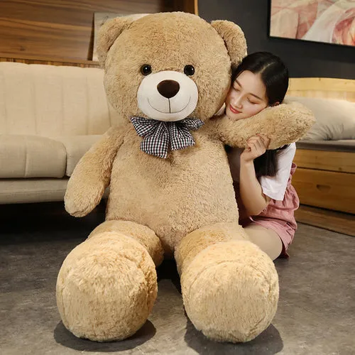 DIY Customizable Giant Teddy Bear Skin - Unfilled Soft Cotton Toy for All Ages