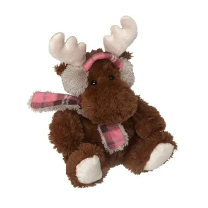 Duffy Moose with Pink Ear Muff 8"