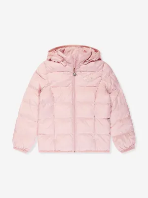 EA7 Emporio Armani Girls Puffer Jacket in Pink