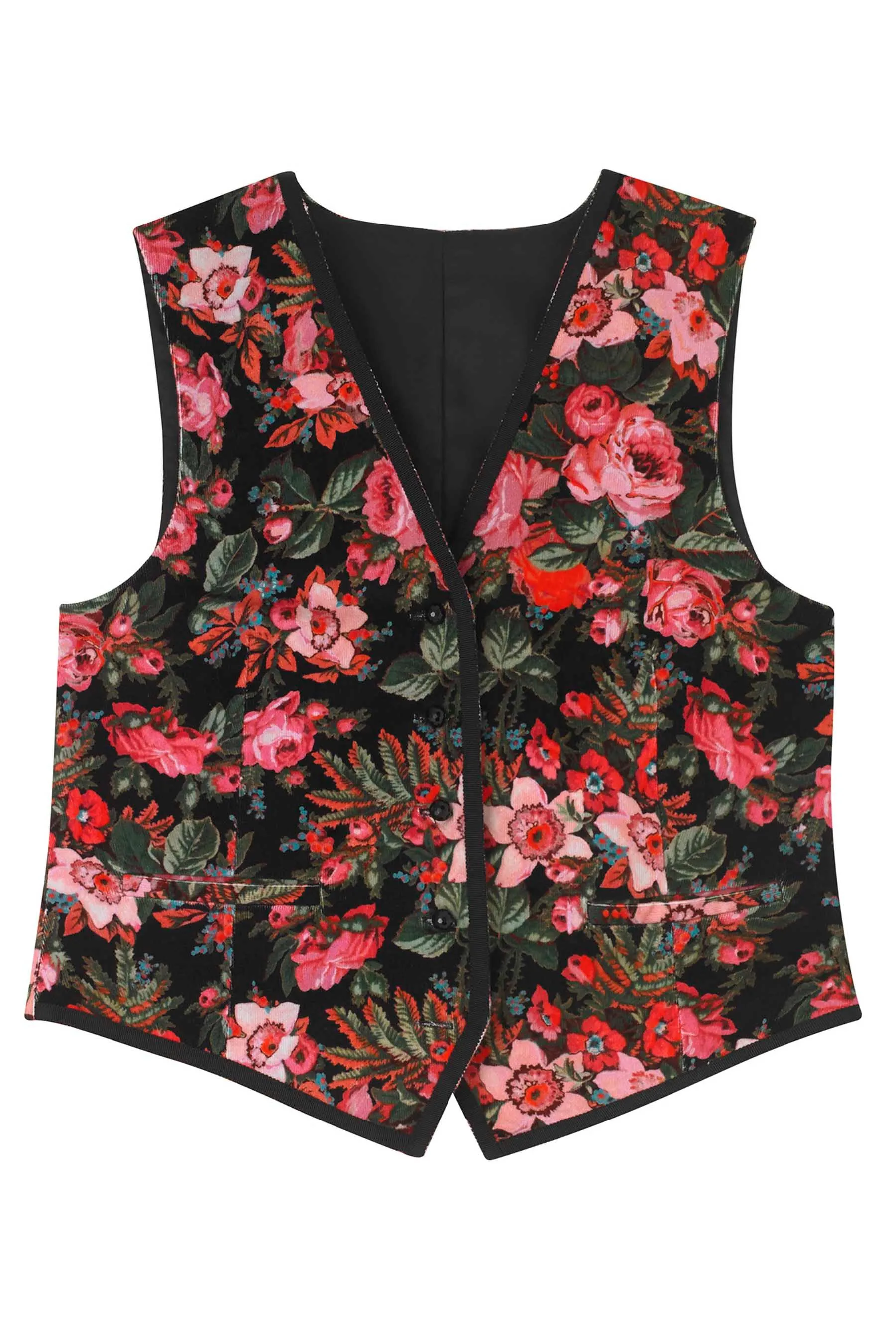 Floral waistcoat