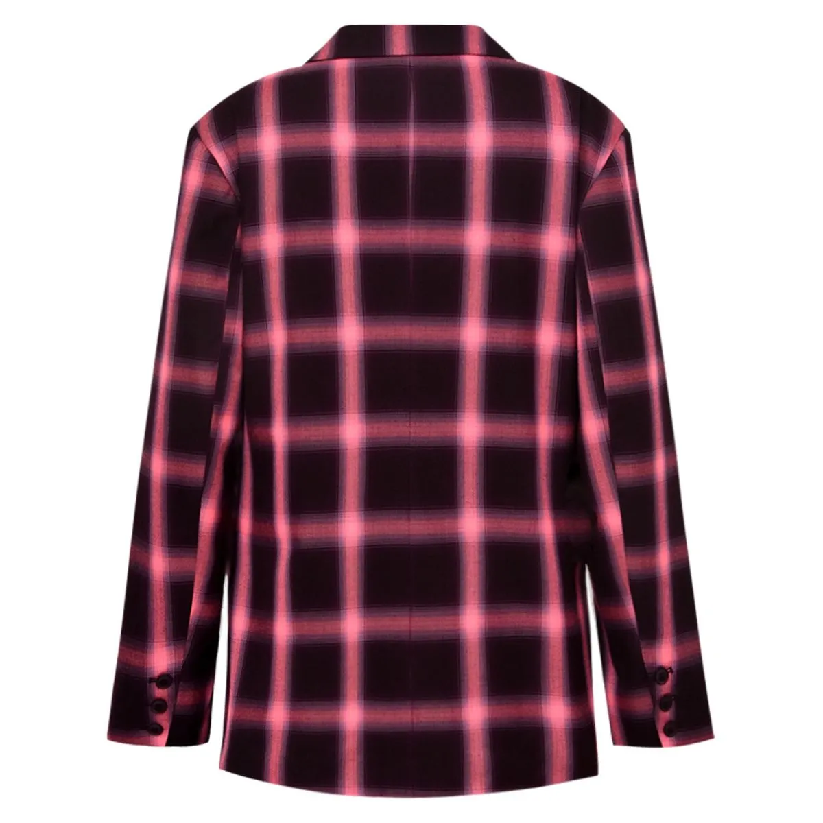 JosueGO Blazer Bourgogne Pink Checks