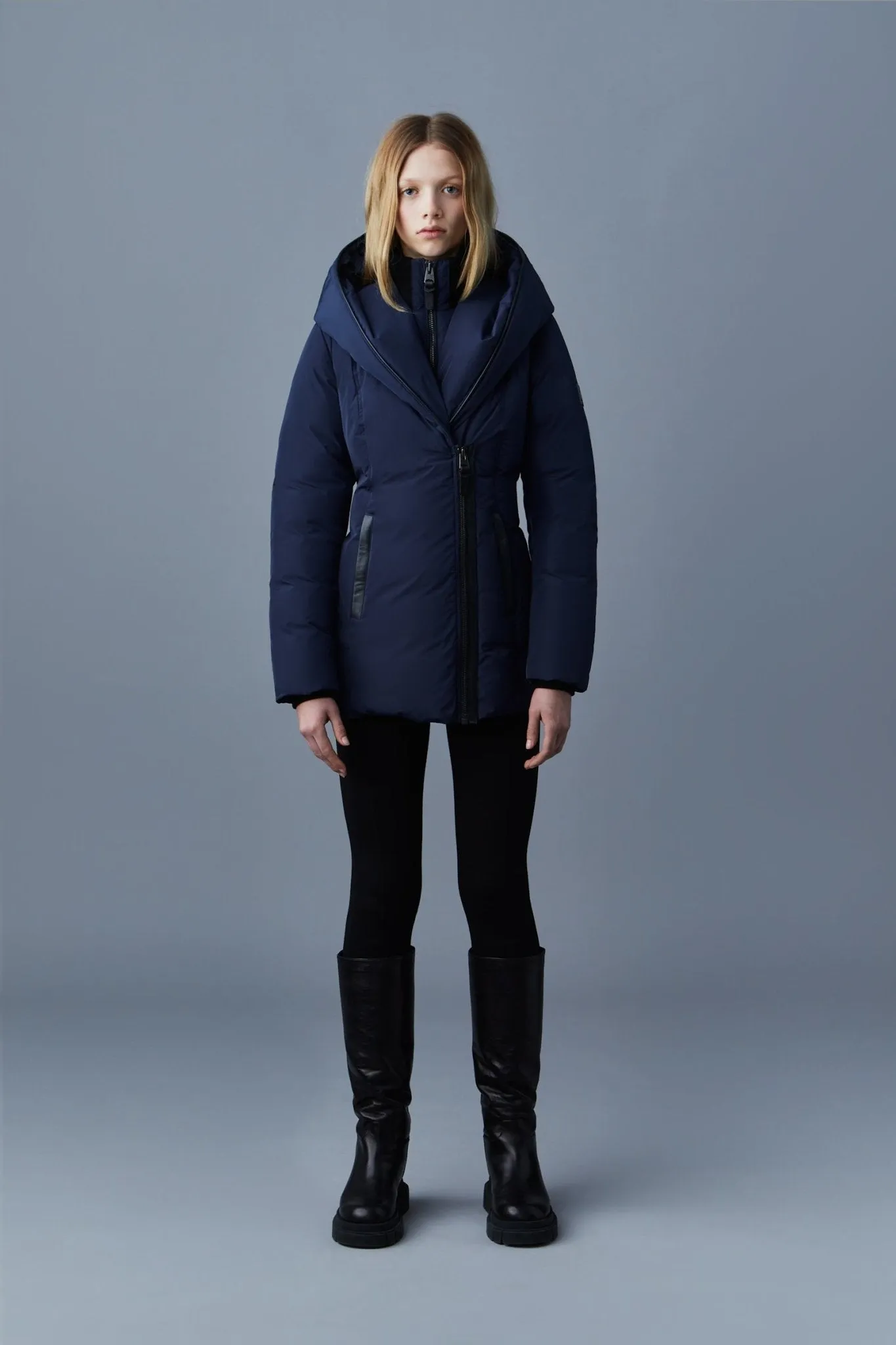 MACKAGE ADALI-NFR - Down Coat With Signature Mackage Collar