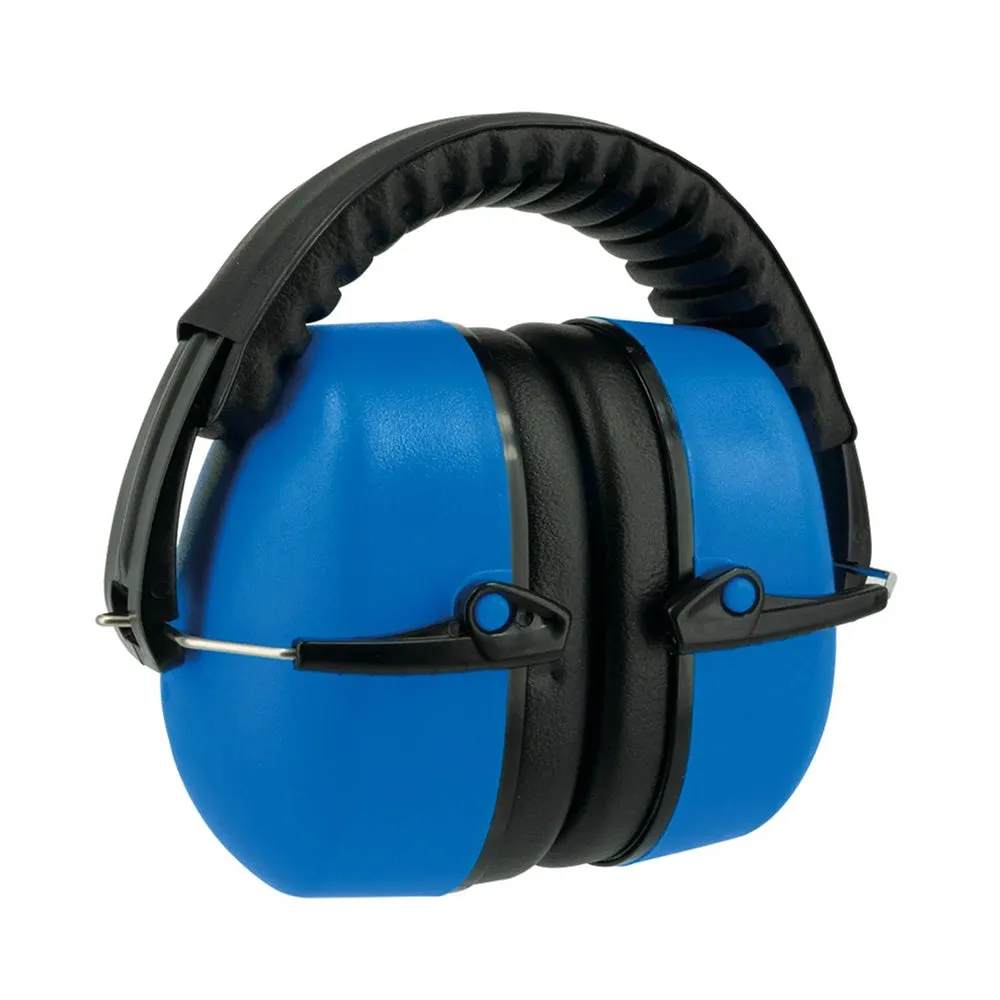 NORTON Expert Folding Earmuff Class 5 Blue 30dB Noise Reduction Padded