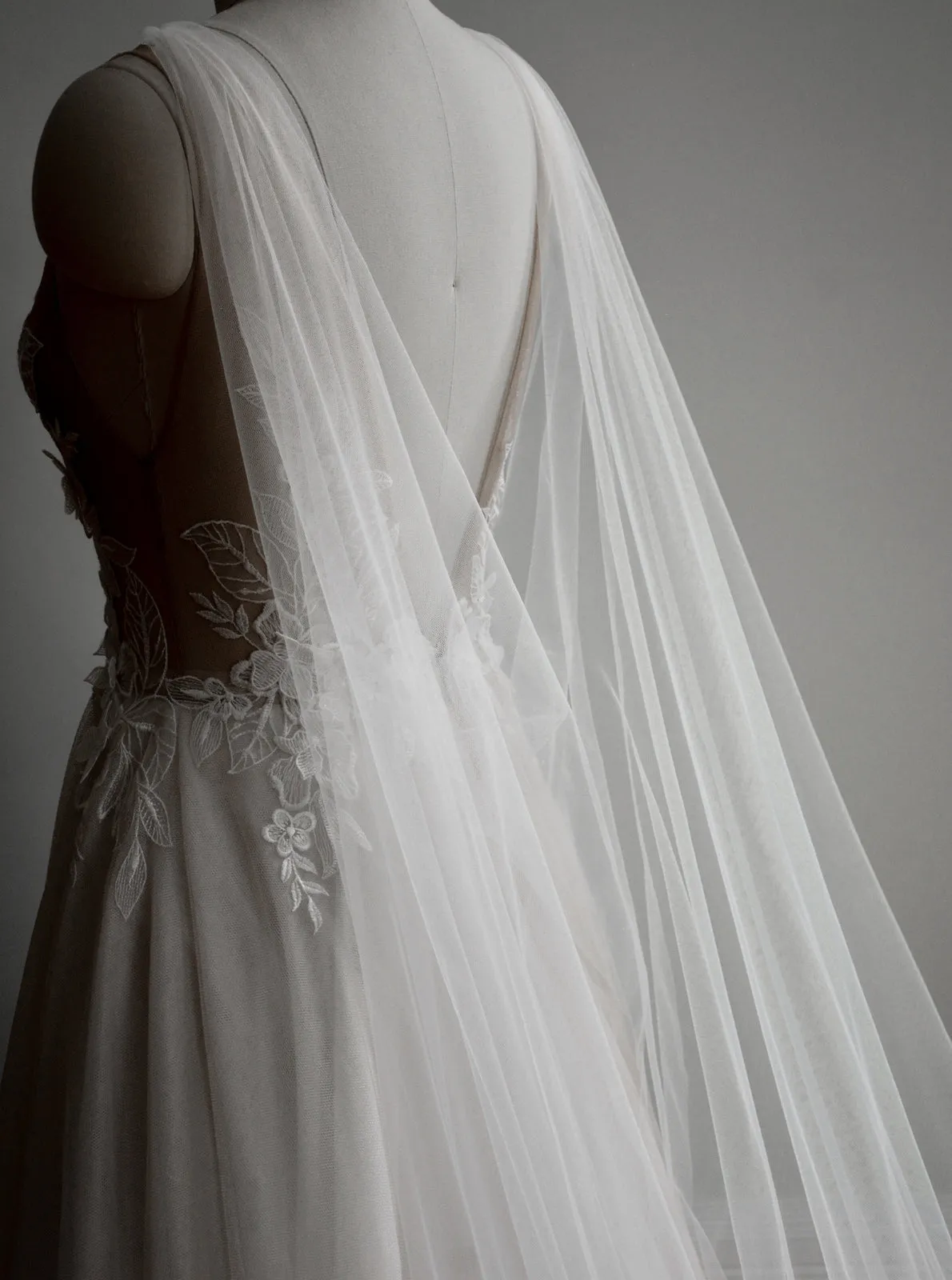 PETRA | Ultra Sheer Bridal Cape