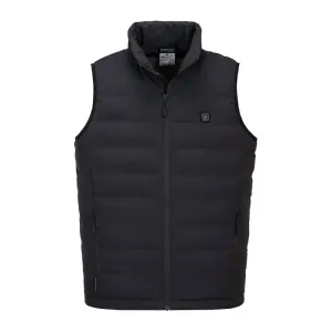 Portwest® Ultrasonic Heated Tunnel Bodywarmer -  Black - S558