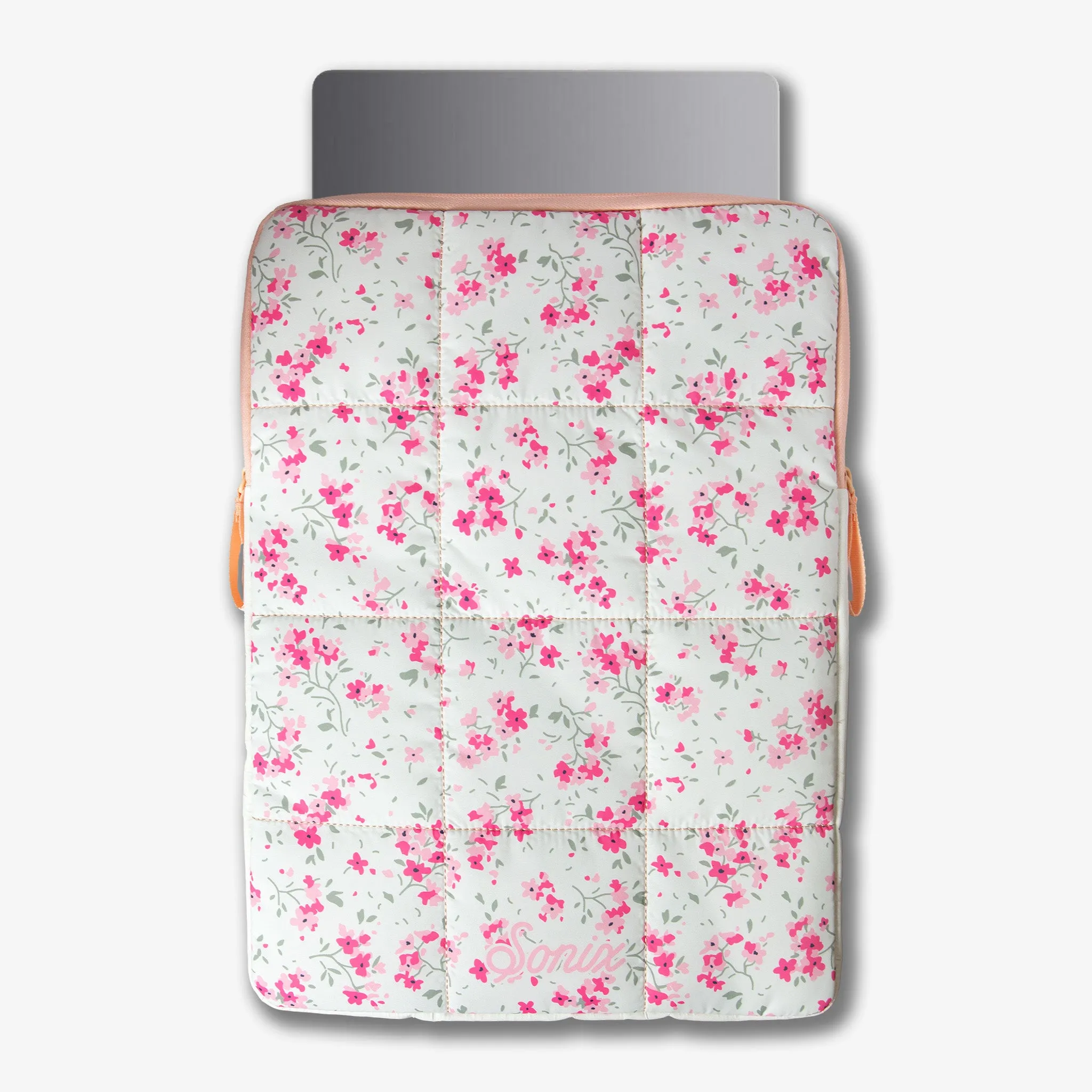 Puffy Laptop Sleeve - Cottage Floral