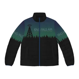 "King Falls AM Puffer Jacket: Official Podcast Merchandise"