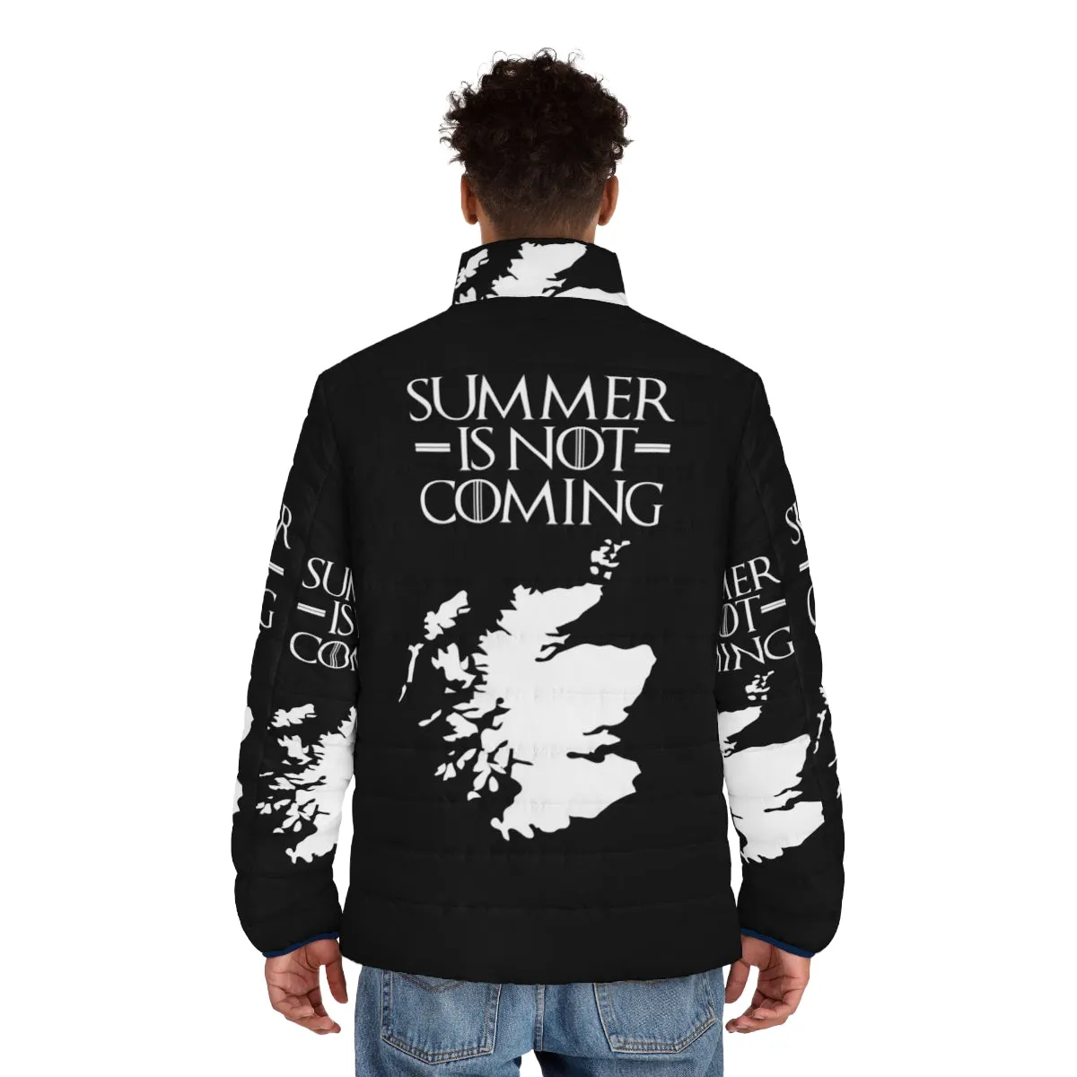 "Scotland Puffer Jacket: Summer Is Not Coming" - Game of Thrones Inspired Winter Wear