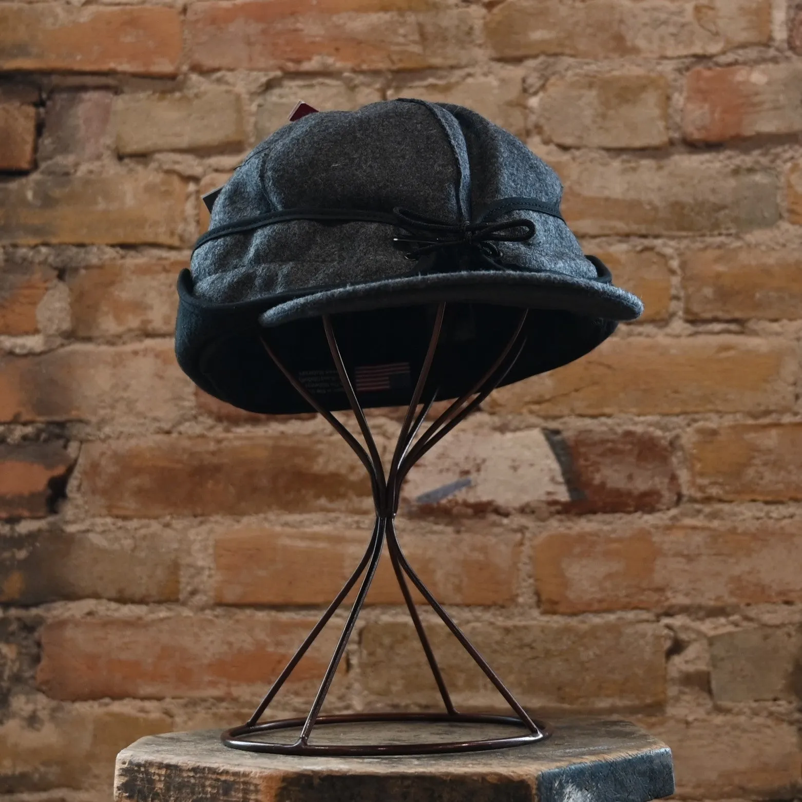 Stormy Kromer Rancher Cap In Charcoal