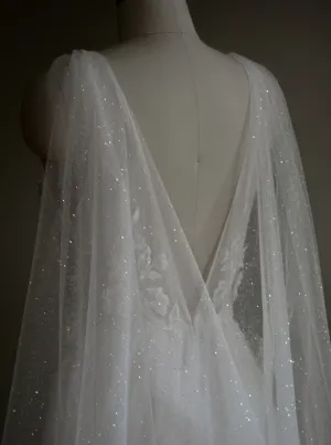 VEGA | Sparkling Bridal Cape