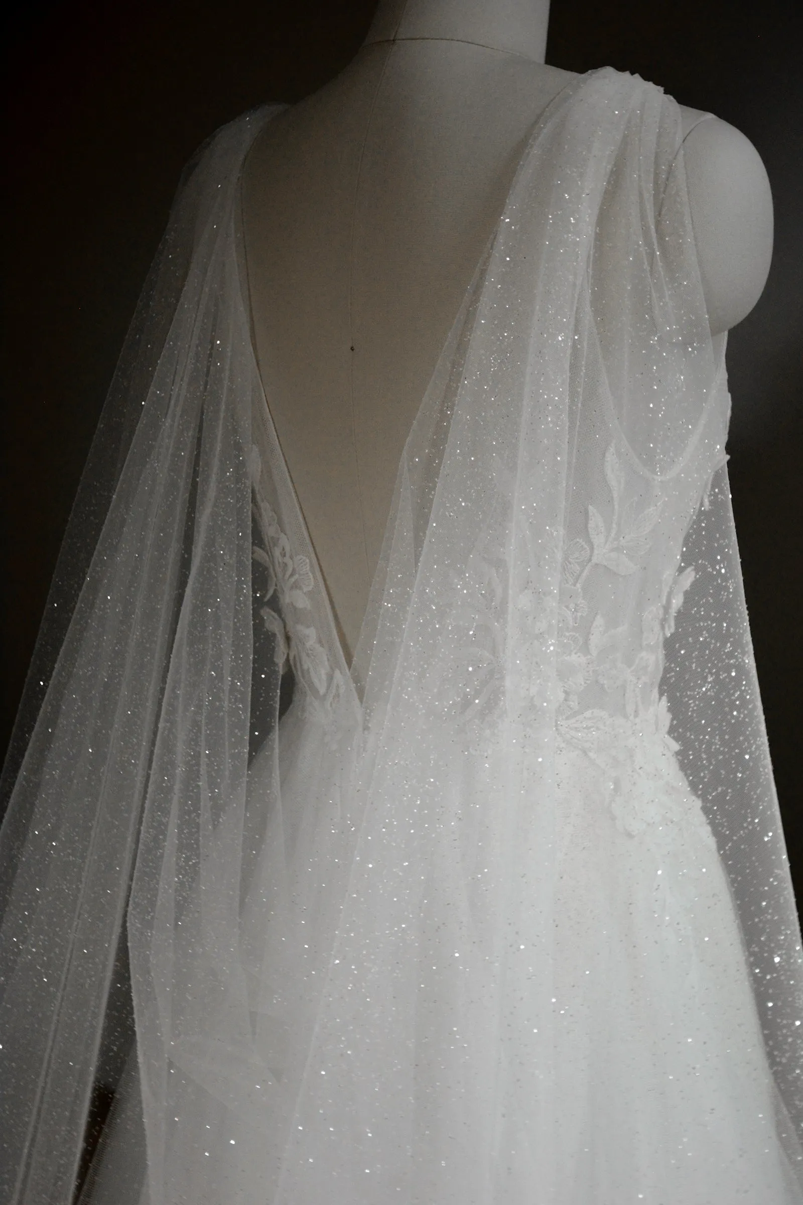 VEGA | Sparkling Bridal Cape