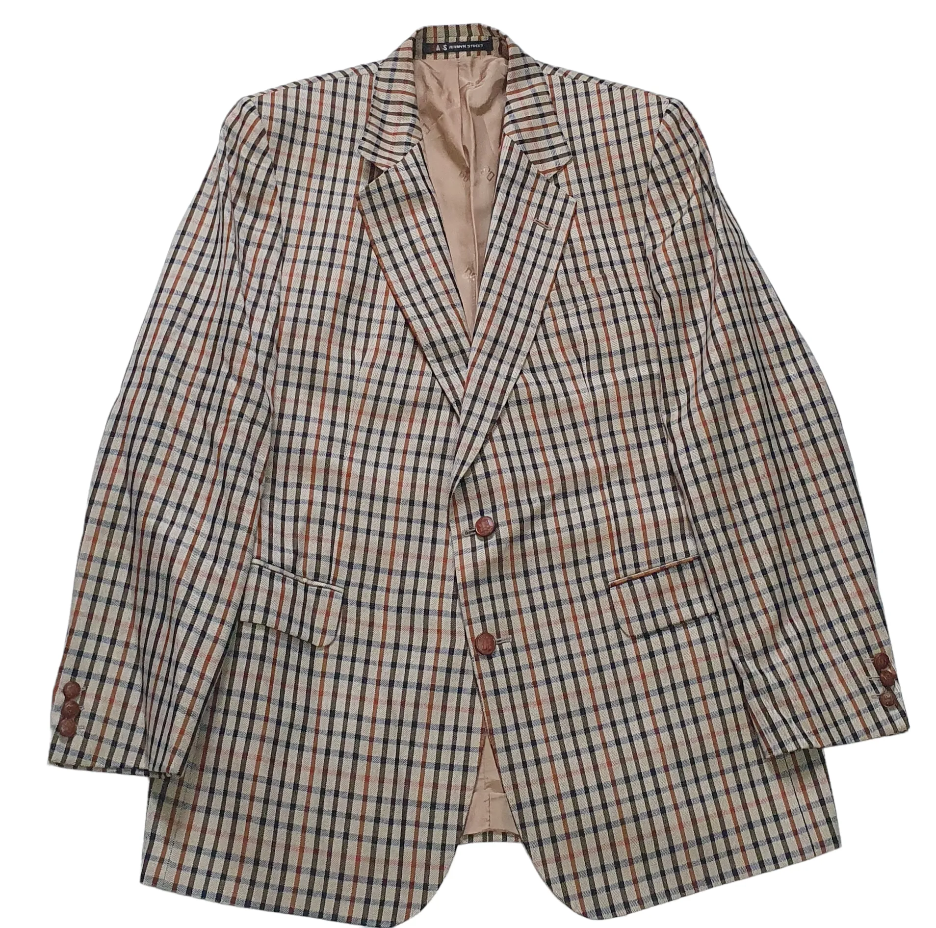 Vintage 'DAKS - Jeremy Street' Plaid Oversized Blazer 44" Chest