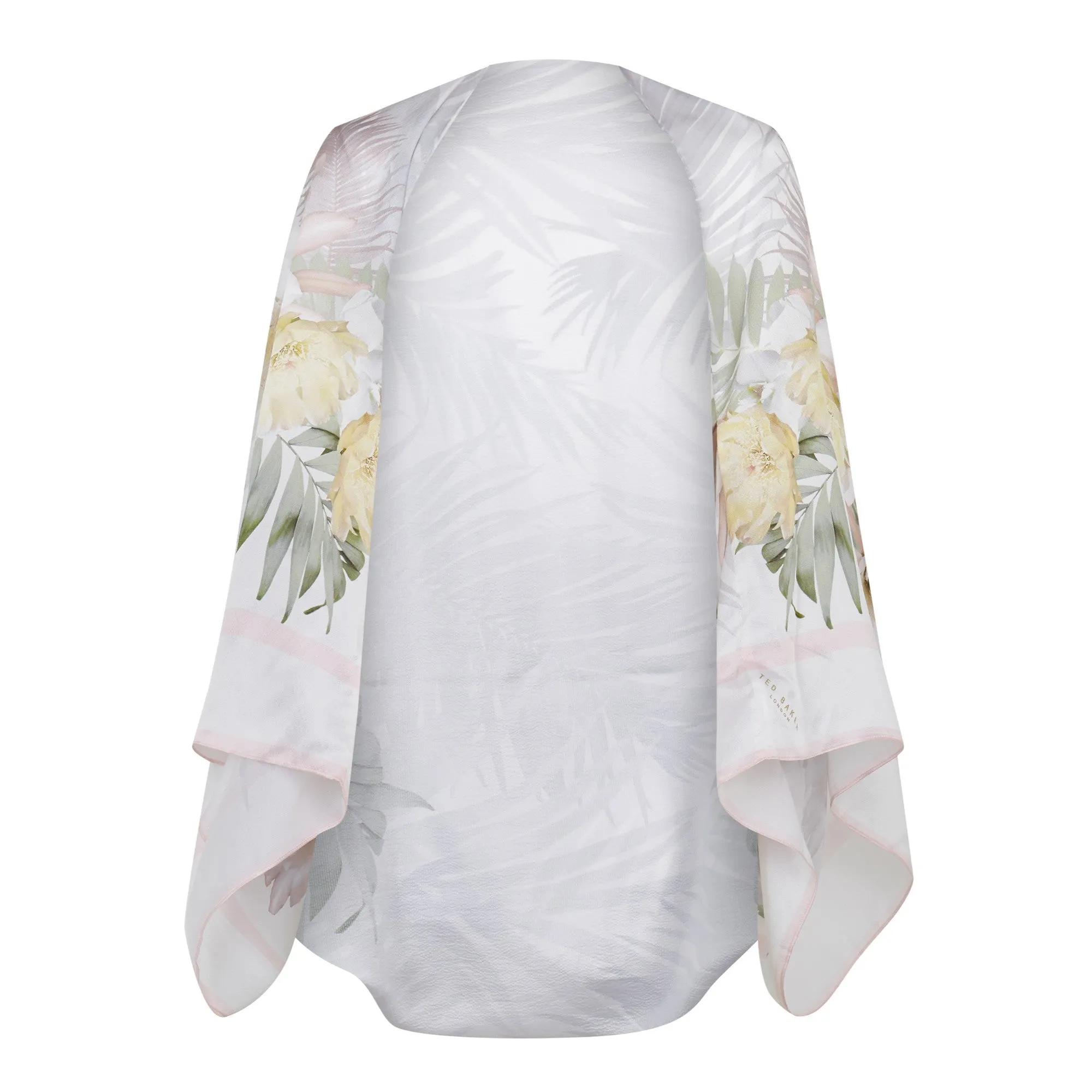 Women Allie-Woodland Cape Scarf - Ivory