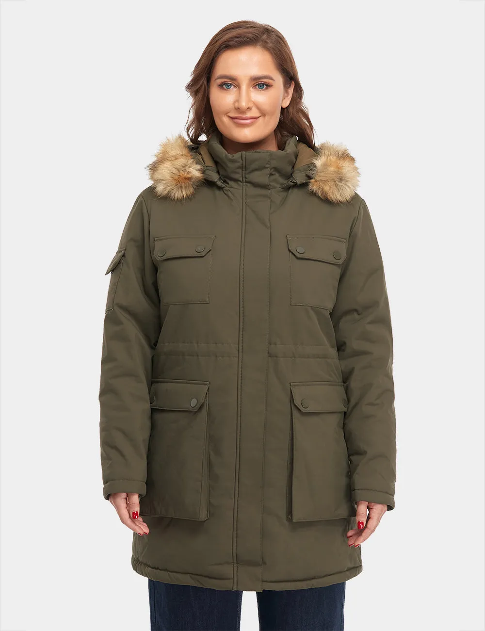 Women's Heated Thermolite® Parka (4 Heating Zones) (Apparel Only)