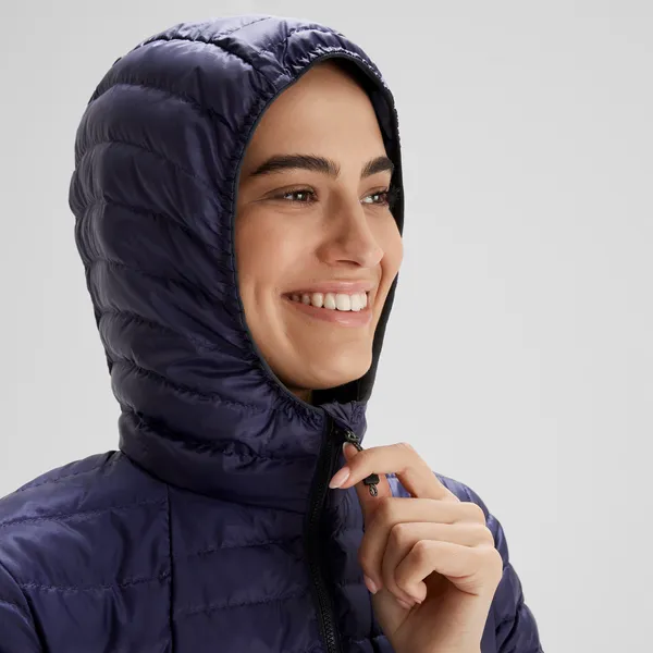 Women's Heli R Hooded Down Jacket