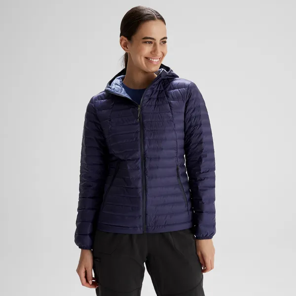 Women's Heli R Hooded Down Jacket