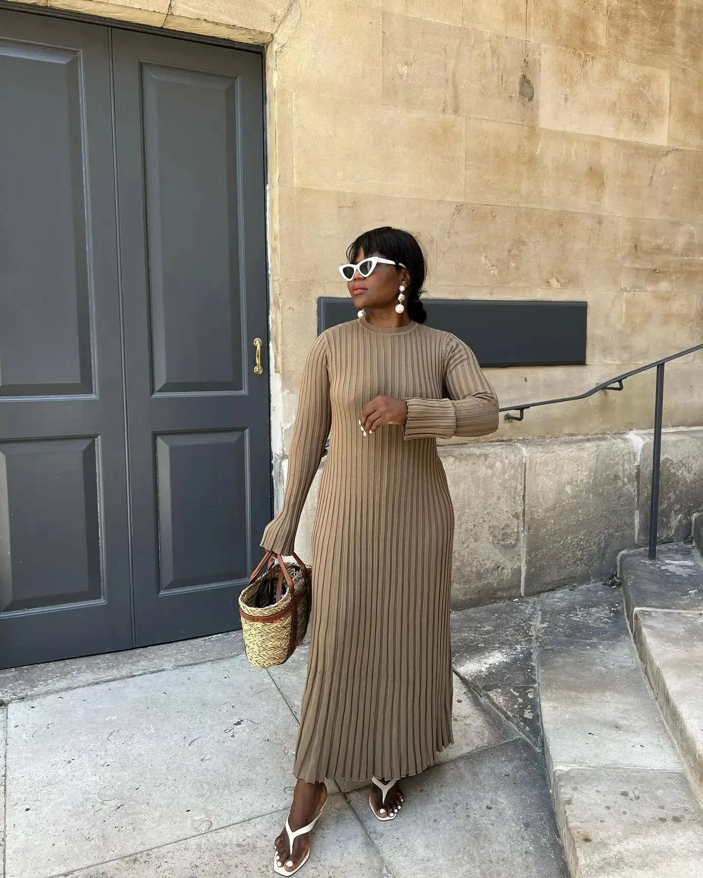 Your Knit Needs Met Maxi Dress